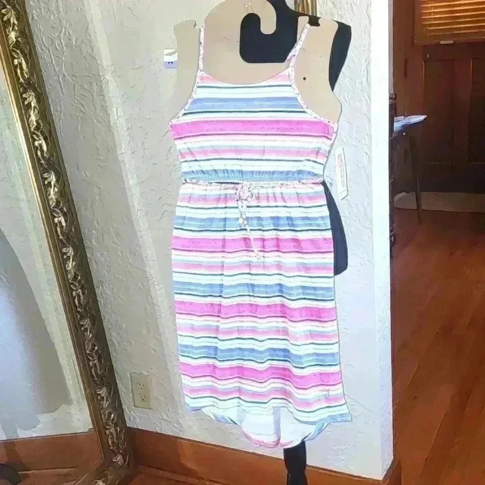 Juicy couture stripe dress 👗 size M 7 8